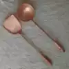 Pure hand forged copper spoon stir-fry shovel Pure copper tableware make up copper good copper spoon Pure copper shovel