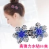 Phiên bản Hàn Quốc của bông tuyết rhinestone bb bên clip lady mái ngố kẹp tóc gãy kẹp cô gái bóng đầu tấm tóc trang sức từ cặp clip - Phụ kiện tóc