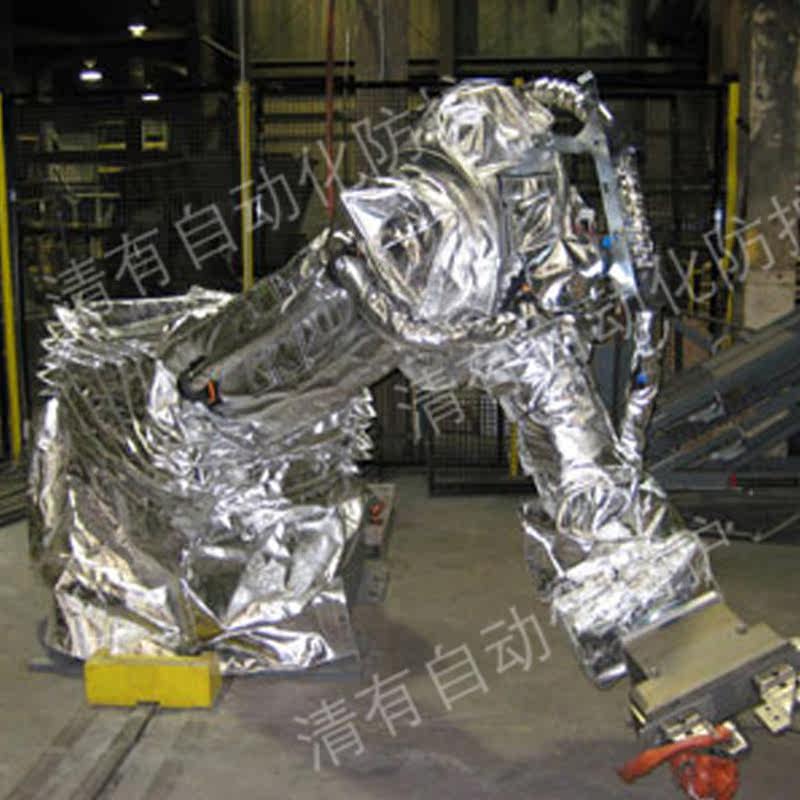 Comau industrial robot protective clothing, high temperature resistance, flame retardant and fire protection, forging and die casting industries