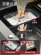 Jibao Large Single Sink 304 Stainless Steel Kitchen Sink Thickened Under-Counter Household Dishwashing Sink Water Basin Rifeng