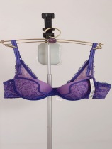 Ives spring summer new lady beauty back inserts thin embroideries to gather sexy little breasts bra 10810436