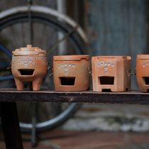  Collection Tongwen Ding Minxi sub-list stove Handmade wind stove Red mud small stove Traditional Kung Fu tea stove Yongdingfeng City furnace