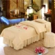 Làm đẹp trải giường bốn bộ vuông hình thang 60 * 180/70 * 190 massage giường tròn làm đẹp thẩm mỹ trải giường