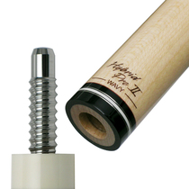 mix two front section mix power generation Japanese mezmezz billiard cue black 8 club black 8 club iron tooth wood tooth