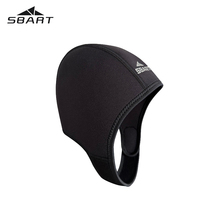 Chark Batt 2 5mm Thickened Diving Cap Warm Headgear Sunscreen Sun Hat Protection Face Waterproof Mother Face Kini Outdoor Winter Swimming