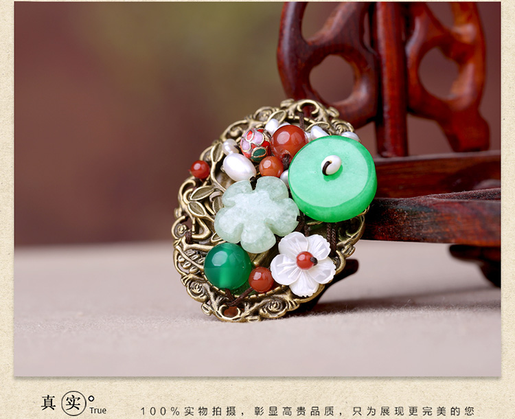 Broche femme en Matériau mixte - Ref 1187887 Image 21