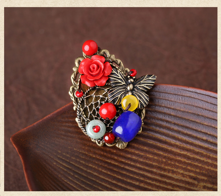 Broche femme en Matériau mixte - Ref 1187892 Image 24