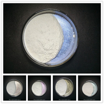 750°C high-gloss cosmetic grade crystal symphony pearlescent powder Car modified synthetic mica pearlescent pigment 20 grams