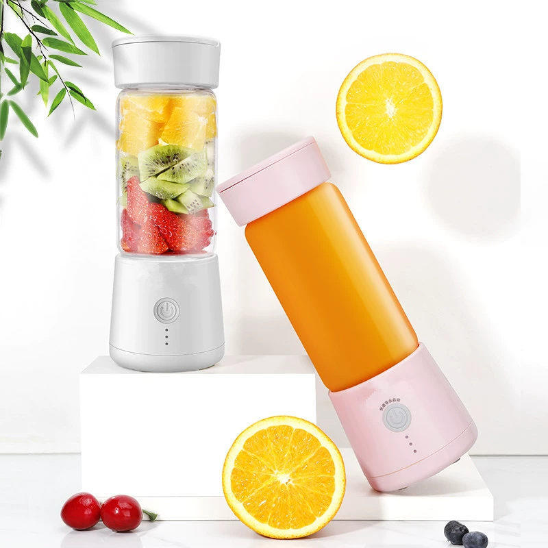Máy ép trái cây nhỏ cầm tay gia đình mini điện đa chức năng máy ép trái cây máy ép trái cây cốc máy lắc sữa - Máy ép trái cây