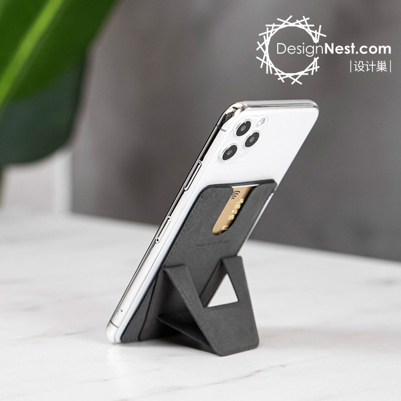 DesignNest Design Nest FoldStand Creative Magnetic Suction Mobile Phone Bracket Ultra-thin Invisible Portable Car