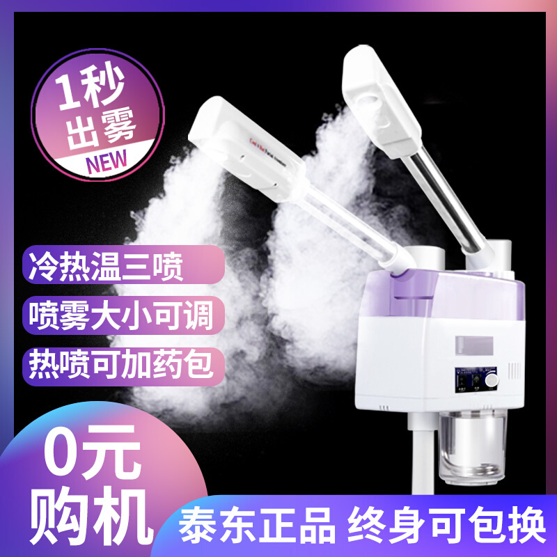 Taedong Hot And Cold Spray Machine Cosmetic moisturizing open pores Detoxifier Steamed Face Instrumental Nanobeauty Institute Special Double Spray