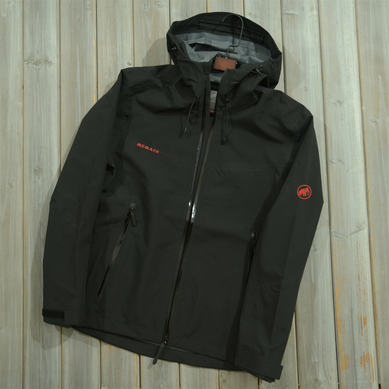 Mammoth Glacier Elephant 3D Fully Taped, Wear-Resistant, Water-Repellent Hardshell Jacket for Men and Women with Hood and Windproof Features