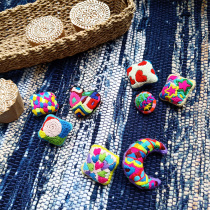 5 15 Live Fog Bags 2-Thai Chiang Mai Artisanal Thorn embroidered embroidered embroidered brooch