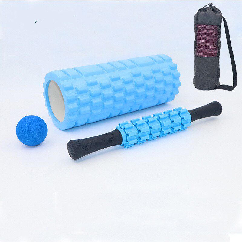 Лавка для йоги випарита дандасана 33cm空心狼牙形瑜伽柱按摩棒筋膜球空心泡沫轴普拉提瑜珈轴套装