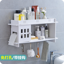 Bathroom hanging cabinet wall cabinet Waterproof locker Wall Wall European toilet bathroom shelf storage rack storage rack