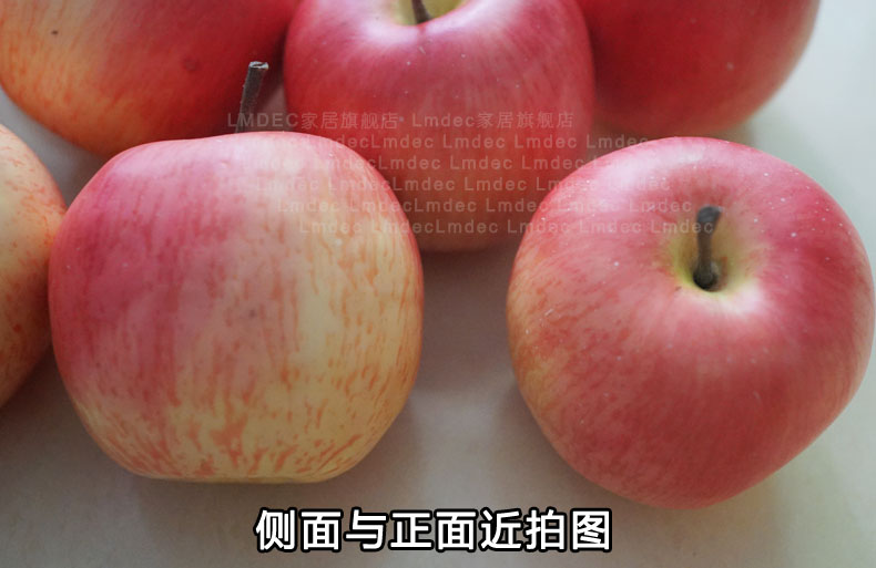 Tăng cường mô phỏng cao Fuji đỏ táo đỏ mô hình trang trí Lmdec trái cây giả Hoa và trái cây trang trí hoa nhân tạo - Hoa nhân tạo / Cây / Trái cây cây giả trang trí