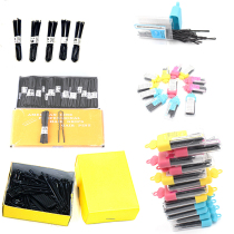 Costume wig plate hairpin wire wave hairpin Black one-word clip Boxed studio small clip Adult hair accessories