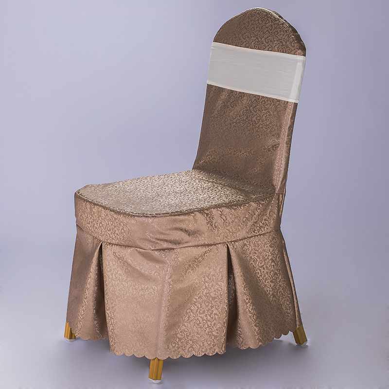 Hotel Wedding banquet Stool Cover Waterproof Anti-Oil Wash Hotel Dining Room Chairs Covered With Dining Room Table Seat Cover