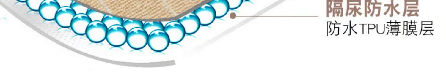 Chất liệu cotton nguyên chất không thấm nước trampoline bao gồm khóa kéo tiết niệu thoáng khí chống bụi bao gồm tất cao su chống trượt - Trang bị Covers Ga phủ giường