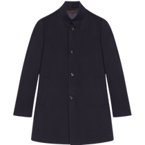 ERDOS pure cashmere stand collar coat 2024 autumn and winter new arrival one-hand long business casual coat single breasted