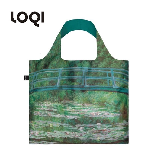Немецкий Loqi Monet Art Shopping Bag Lightweight One-плеча женская сумка Art мода экологически чистая пригородная сумка