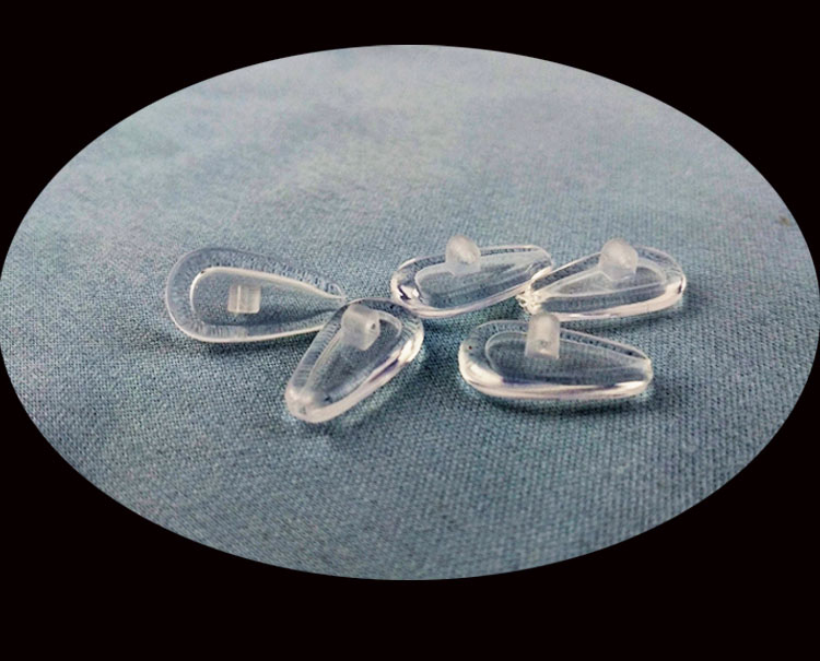 Túi khí chống trượt mũi hỗ trợ đệm lá silicon thoải mái kính khung mũi hỗ trợ vít phần đặc biệt - Kính khung kính montblanc