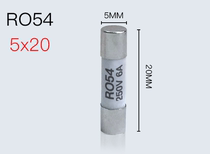 Ceramic fuse tube RO55 fuse R055 fuse core 5*25MM1A 2A 3A 4A 5A 6A 8A 10A