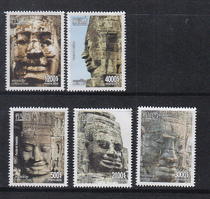 Cambodia 2018 stamp Angkor Wat Quad Buddha 5 new stamps