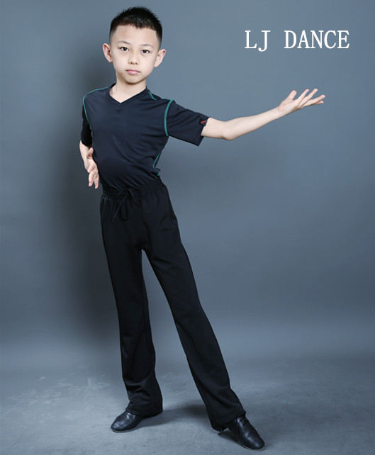 Boy men's men Latin pants Morden pants training pants elastic K008 customizable