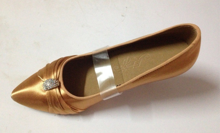 Betty Lady Morden Dance Shoes Special Transparent With Bunch Shoelaces High Heels Invisible Reinforcement Flex 1 Pair