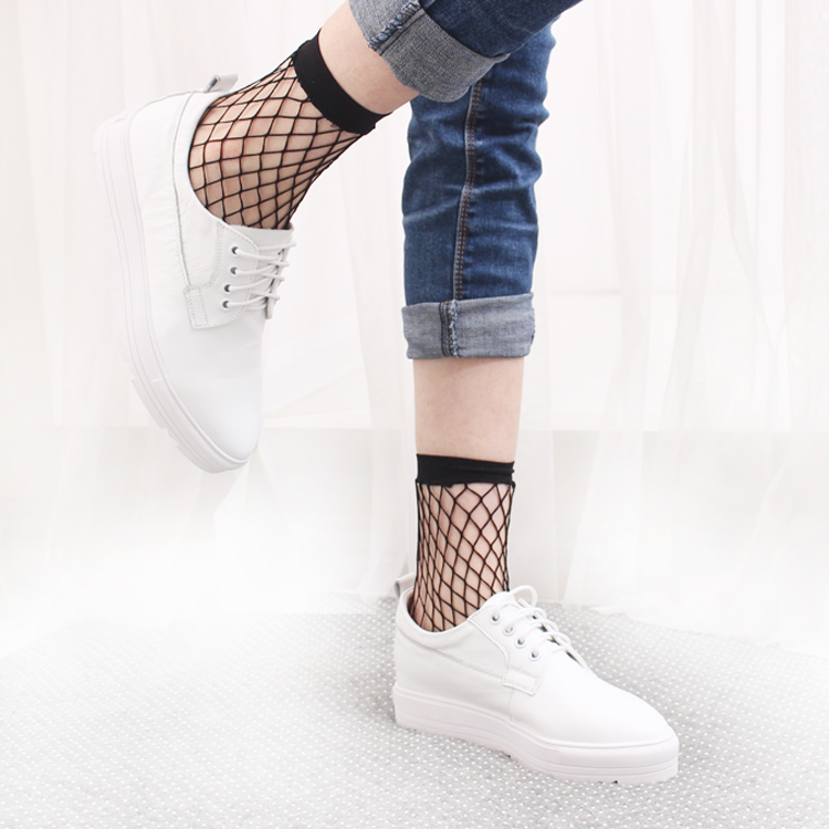 phụ nữ fishnet vớ Harajuku gió quần jean lỗ lớn sexy lưới vớ pantyhose thậm chí rỗng lưới vớ mùa hè.