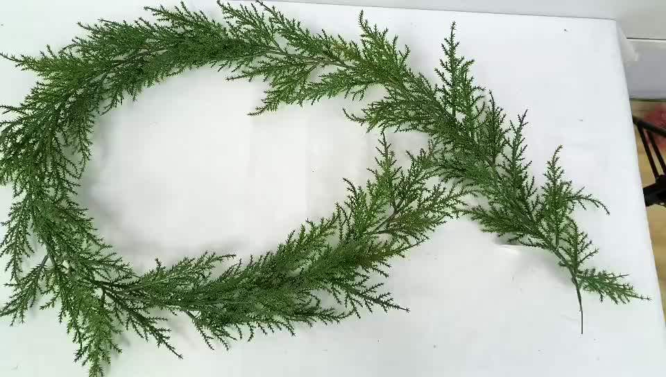 1.8m Faux Cypress Garland Real Touched Pine Garland Christmas Garlands