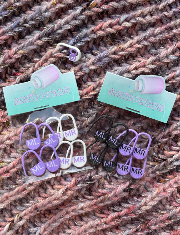 Mrml Knitting Stitch Markers | Original Stitch Markers M1R M1L Stitch Marker Mrml Knitting Stitch Markers | Original Stitch Markers M1R M1L Stitch Marker