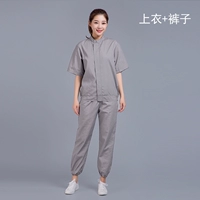 Модель с застежкой-молнией серого цвета W001