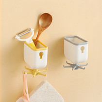 Rotating adhesive hook non-hole kitchen adhesive hook strong viscose Wall household wall creative stick hook rack adhesive hook