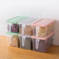 Kitchen refrigerator food storage box fresh food storage box refrigerator egg box food grade storage box with handle