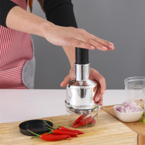 Mashed garlic to cut chili onion smash knife garlic masher manual garlic small mash machine to cut garlic for household