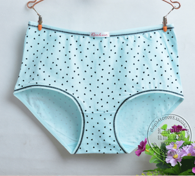 2 hộp đồ lót nữ huahua ở eo cao bằng phẳng cotton co giãn bụng bằng cotton thoáng khí 2708 quần lót đùi