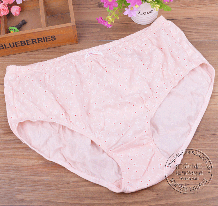 2 hộp cotton huahua đồ lót nữ eo cao cỡ lớn đơn giản cotton thoáng khí chống dị ứng quần tam giác nội y đẹp