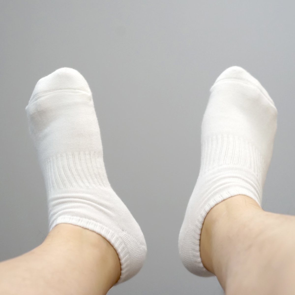 Kumamoto Cotton Store Cotton White Men's Towel Bottom Invisible Socks Socks Sports Socks White Socks Men
