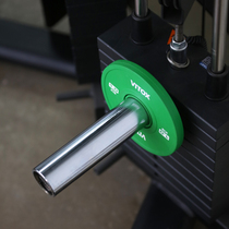 The original weight of the portable gym equipment weight block increases with the plug-in device to reduce the equipments load-bearing limitations.