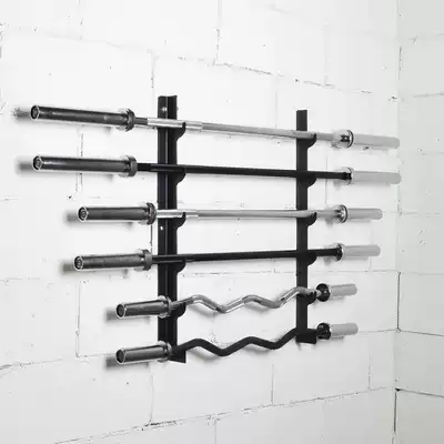 Wall barbell pole frame Storage pole frame Storage pole frame Six ten barbell pole frame Gym matching barbell pole frame