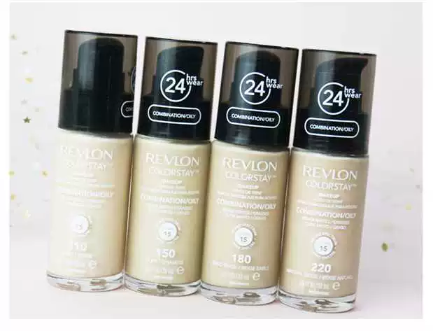 Mỹ Revlon Revlon Kem nền dạng lỏng không dấu vết 24 giờ Kiểm soát dầu trang điểm lâu trôi Kem che khuyết điểm không làm khô