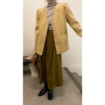 Red Peoples Pavilion fur coats women 2022 new autumn and winter small scents with small sub-short-and-high-sense great clothes