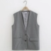 Áo vest đỏ cho bé gái mùa thu 2018 Thời trang hàn quốc v-cổ dài vest top đồ nữ đẹp Áo vest