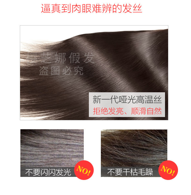 Perruque OTHER   Long cheveux raides - Ref 2608082 Image 6