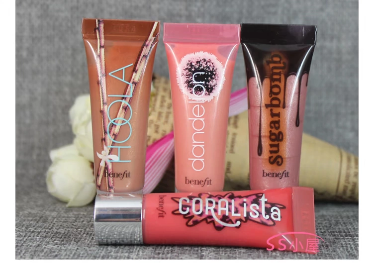 Son môi chính hãng Pui Ling Fei Dandelion Lip Gloss trong mẫu 6.5ml màu nude tự nhiên - Son bóng / Liquid Rouge