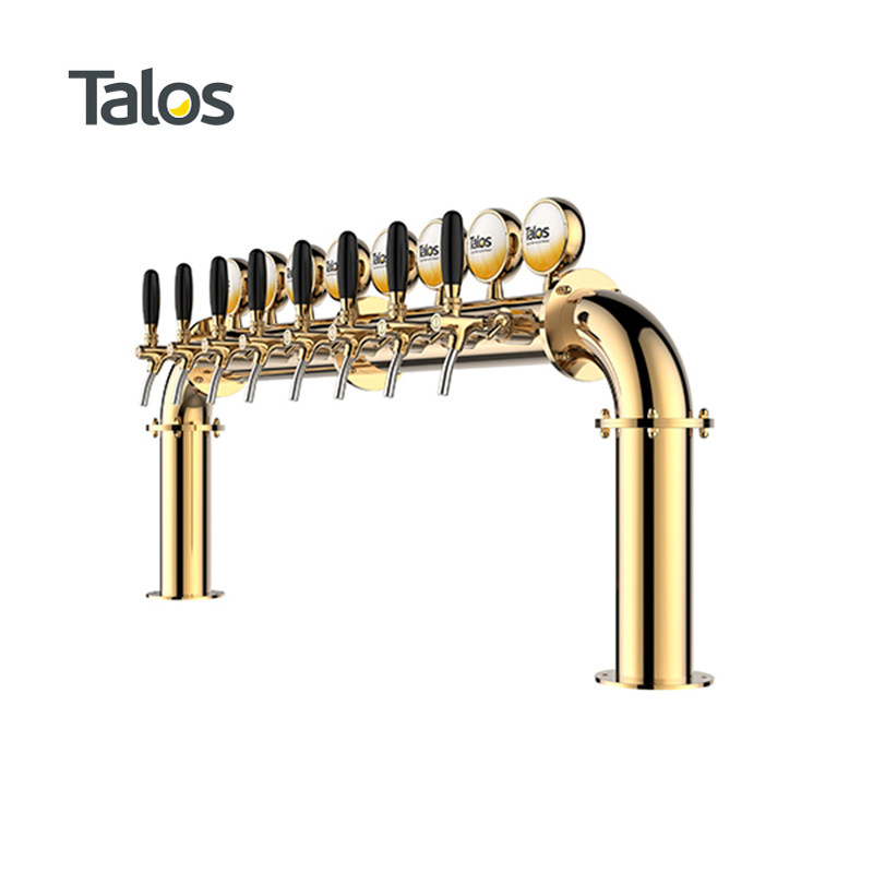 Talos Tarros Beer Distribution Equipment Bar Dining Room High-end Wine Column 8 Holes Small Door Type Wine Tower 1046805
