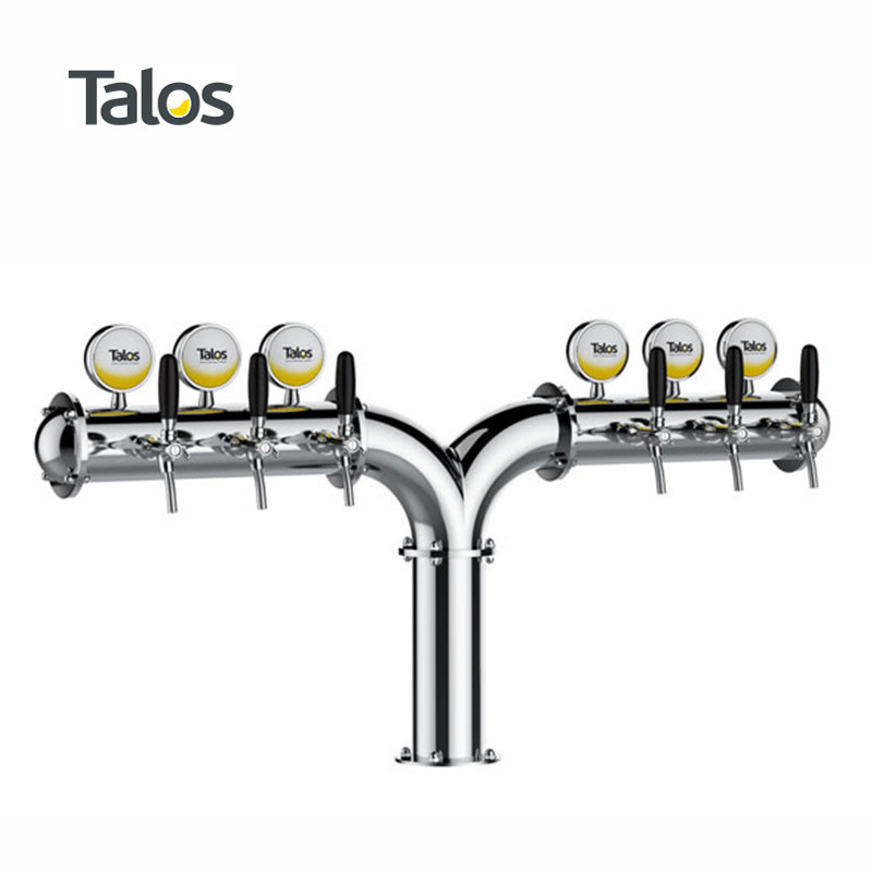 Talos Taros distributes the stainless steel beer tower large Y - hole 6 hole column 1049604