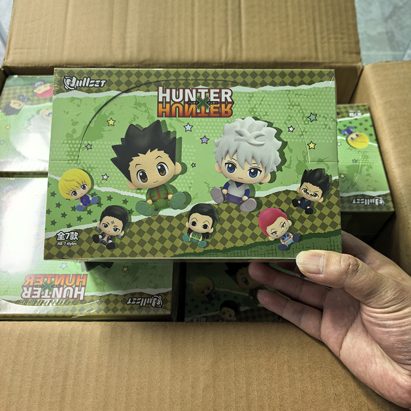 Authentic Hunter X Hunter Sitting Series Blind Box Anime Merchandise Figurine Collectible Decoration Authentic Hunter X Hunter Sitting Series Blind Box Anime Merchandise Figurine Collectible Decoration